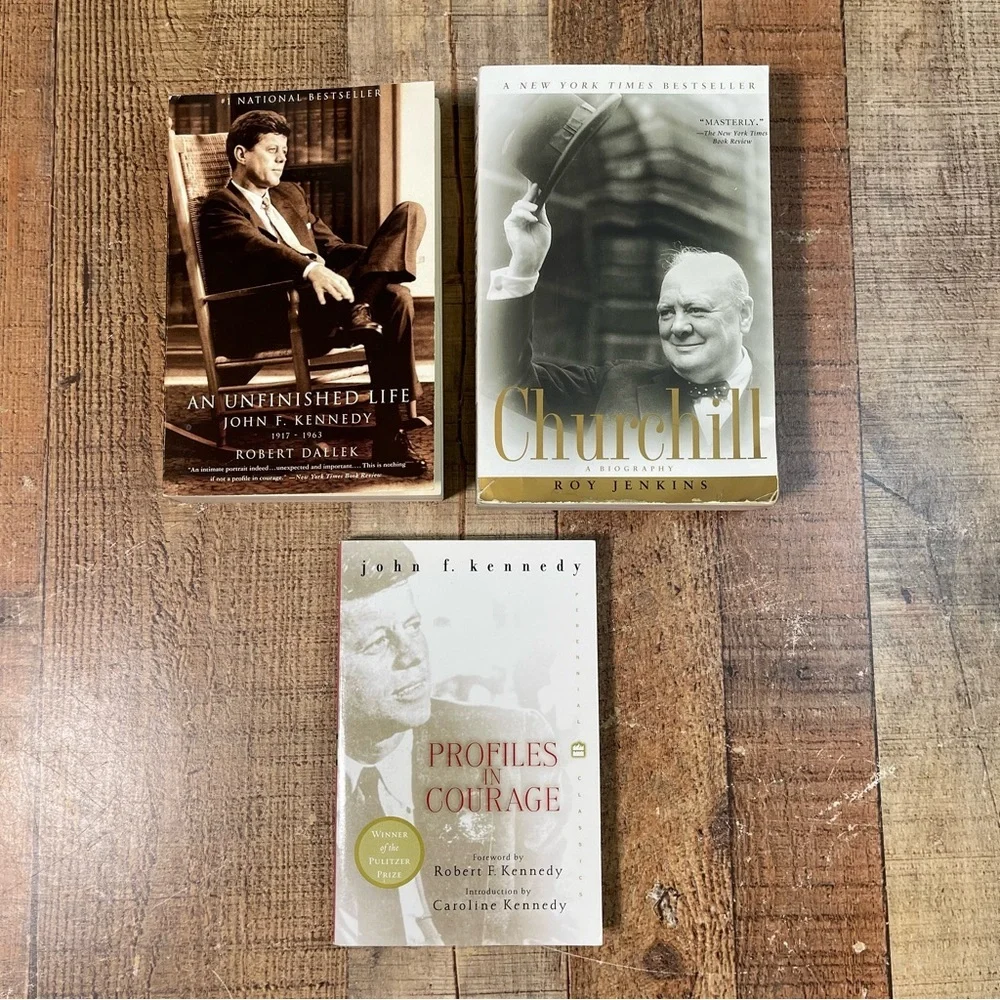 John F. Kennedy Robert F. Kennedy Churchill Biography Bool Bundle History